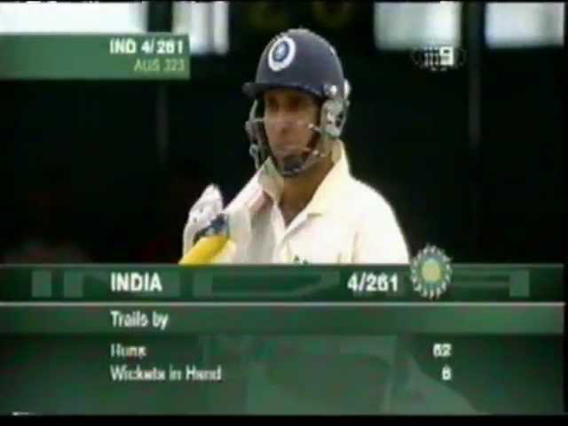 V V S Laxman - A Very Very Special Knock at Brisbane Gabba against Australia